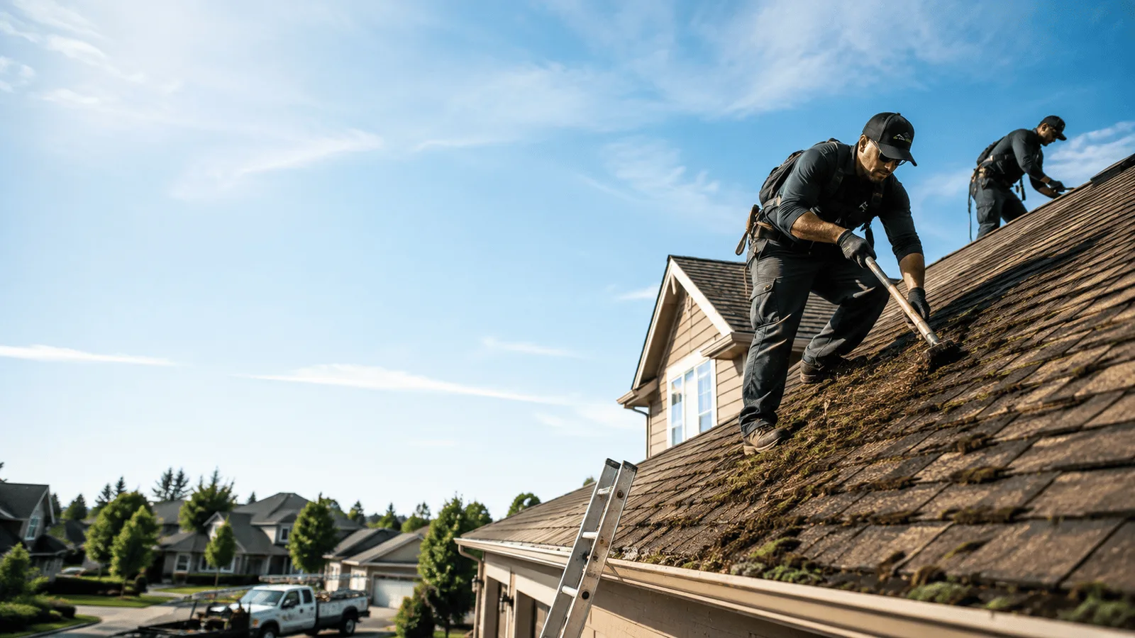 Roof Moss Removal in Old Lyme, CT near me